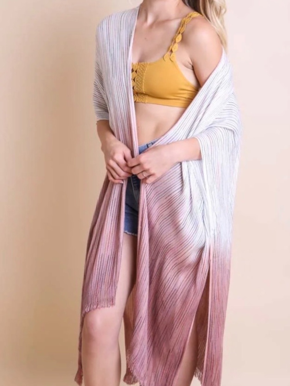 Three Birds Nest Kimono, one size